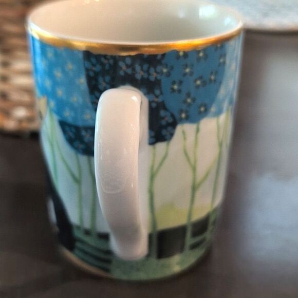 Goebel Rosina Wachtmeister Cat-Themed  Porcelain Mug Coffee Cup "Luca & Luciana" - Picture 6 of 10